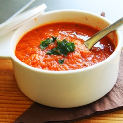 Roasted Red Pepper Soup