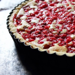 Red Currant Frangipane Tart