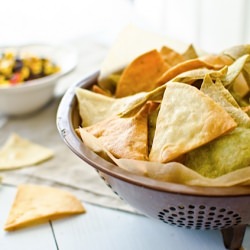 Fried Flour Tortilla Chips