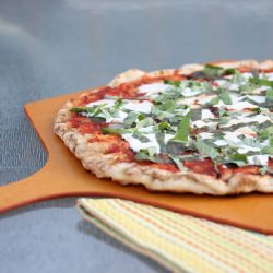 Grilled Margherita Pizza
