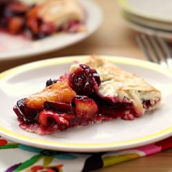 Cherry Peach Galette
