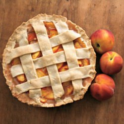 Vanilla Peach Pie
