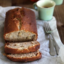 Banana & Macadamia Loaf