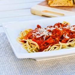 Spaghetti w/ Marinara Sauce