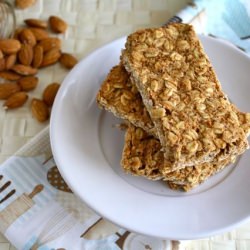 Almond Butter Granola Bars