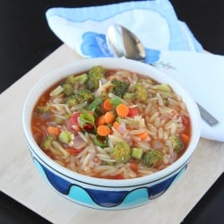 Orzo – Vegetable Soup