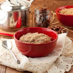 Cinnamon Roll Porridge