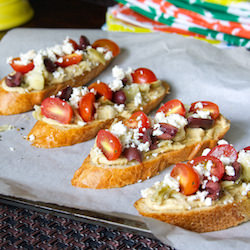 Greek Bruschetta