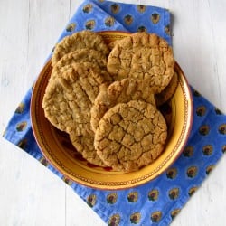 Biscoff Oatmeal Cookies