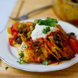 cashew kale enchiladas