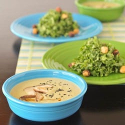 Blackened Broccoli Bisque