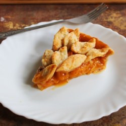Peach Leaf pie