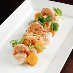 Prawns w/ Red Curry Cream