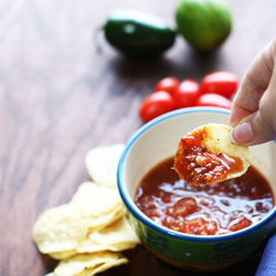 Easy homemade salsa