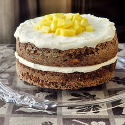 Mango Ginger Carrot Cake