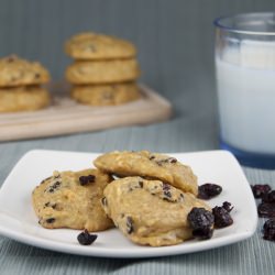 Banana Berry Cake Cookies