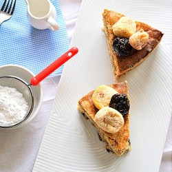 Tahini pie.