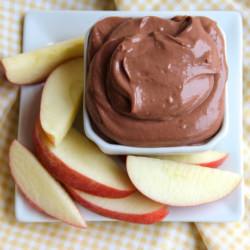 Nutella Yogurt Fruit Dip