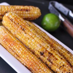 Chile Lime Grilled Corn on the Cob