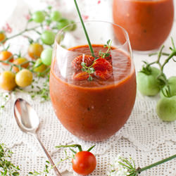 Gazpacho with Lemon Thyme