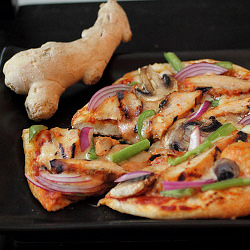 Chicken Ginger Pizza