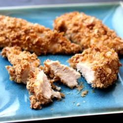 Crunchy Honey Cornflake Chicken