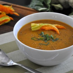Zucchini Blossom Soup