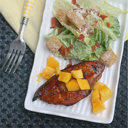 Balsamic-Mango Grilled Chicken