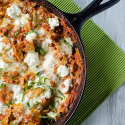 Skillet Lasagna