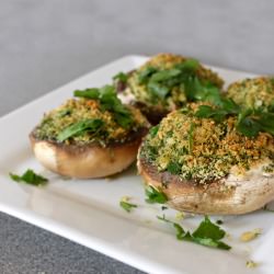 Simple Stuffed Mushrooms