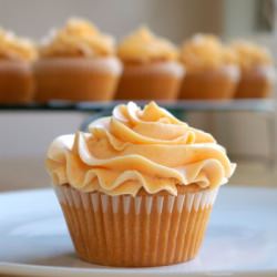 peach cupcakes
