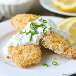 Crunchy Baked Fish Sticks