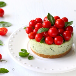 Cheesecake with Pesto
