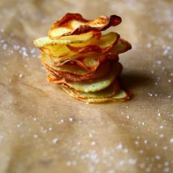 Homemade potato chips