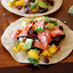 Salmon Tostadas