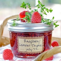 Raspberry Lemon Thyme Jam