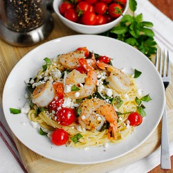 Mediterranean Shrimp Skillet
