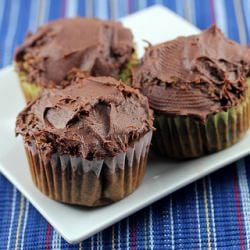 Zucchini Chocolate Cupcakes