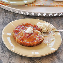 Honey-Glazed Peach Tart