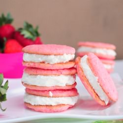 Strawberry Lemonade Cookies