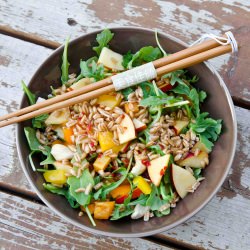 Sweet Spicy Thai Farro Salad