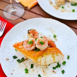 Garlic Butter Shrimp Boats