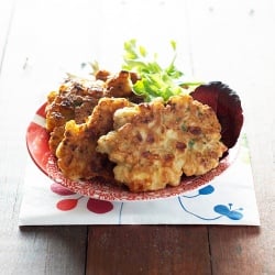Spiced Cauliflower Fritters