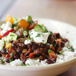 Smoky Chipotle Black Bean Chili