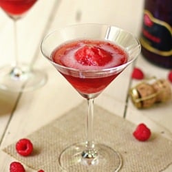 Raspberry Sorbet Bubblies