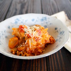 Skinny Skillet Lasagna