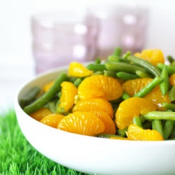 Green Beans and Tangerine Salad