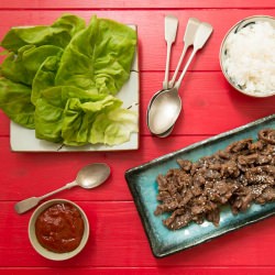 Korean Bulgogi Beef Ssam