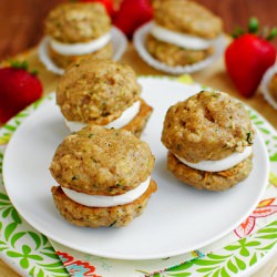 Zucchini Bread Cookie Whoopie Pies