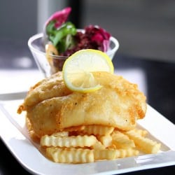 Beer Battered Fish & Chips